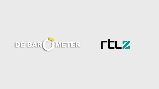 Bannerafbeelding met de logo's van de Barometer en RTL Z