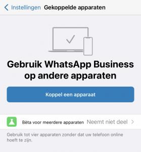 whatsapp-business-beta-versie